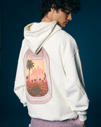 Hoodie blanco LA