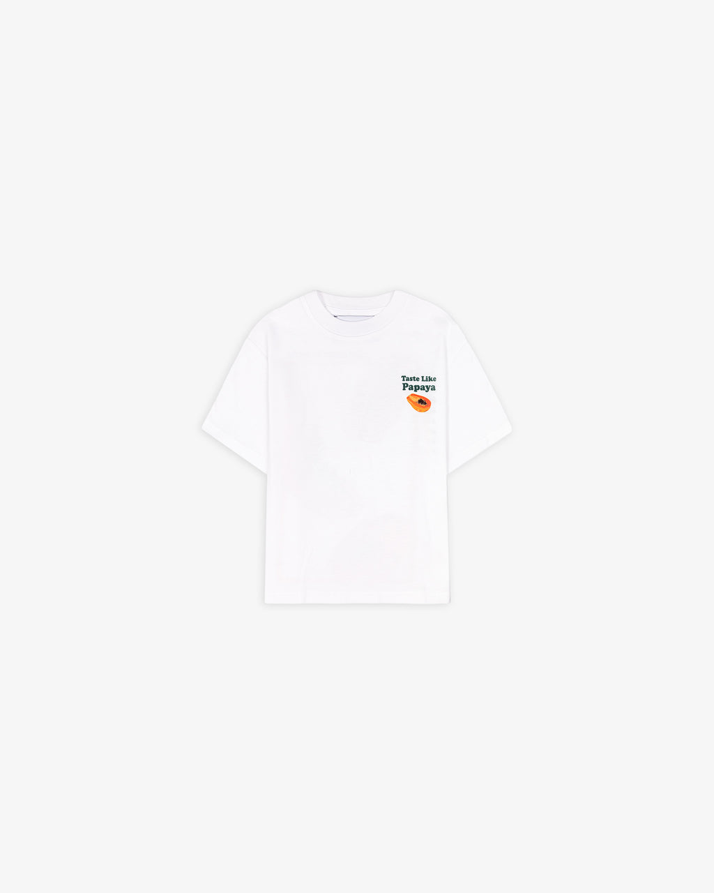 T-Shirt infantil blanca, Taste like Papaya