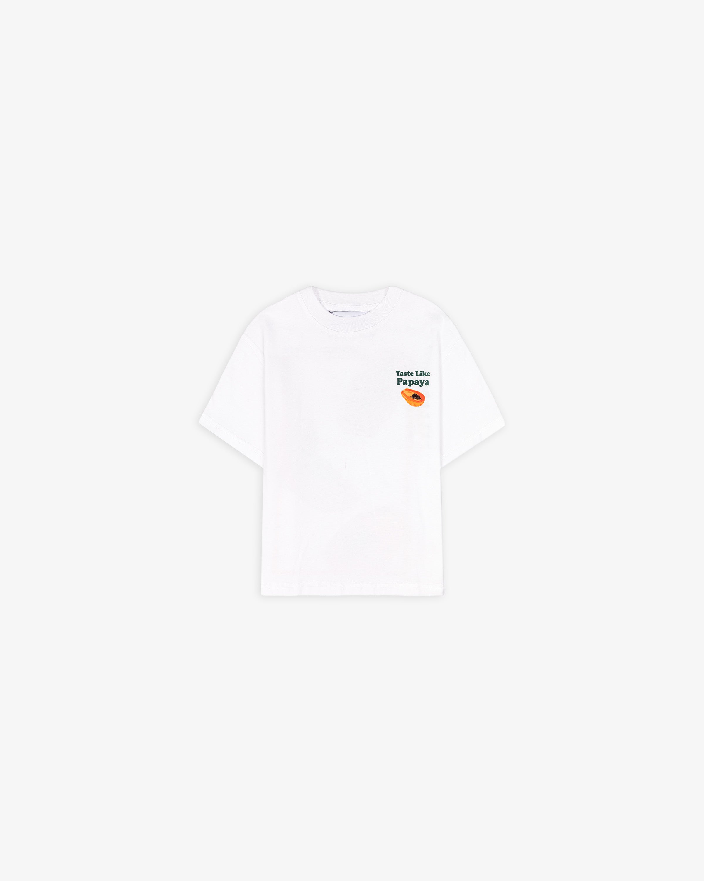 T-Shirt infantil blanca, Taste like Papaya
