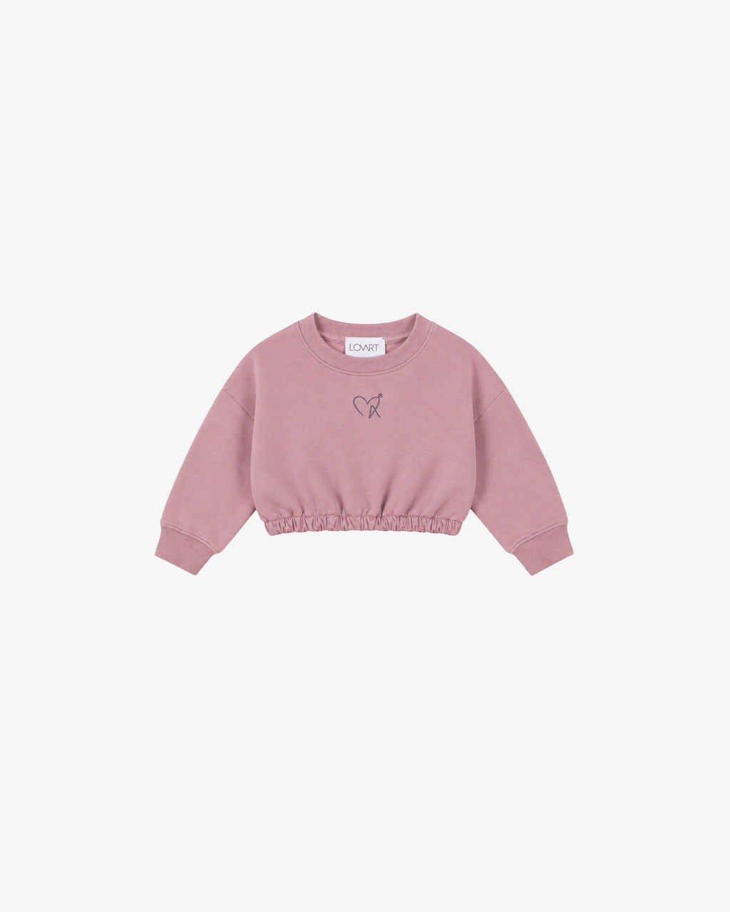Conjunto deportivo crop con sudadera y shorts