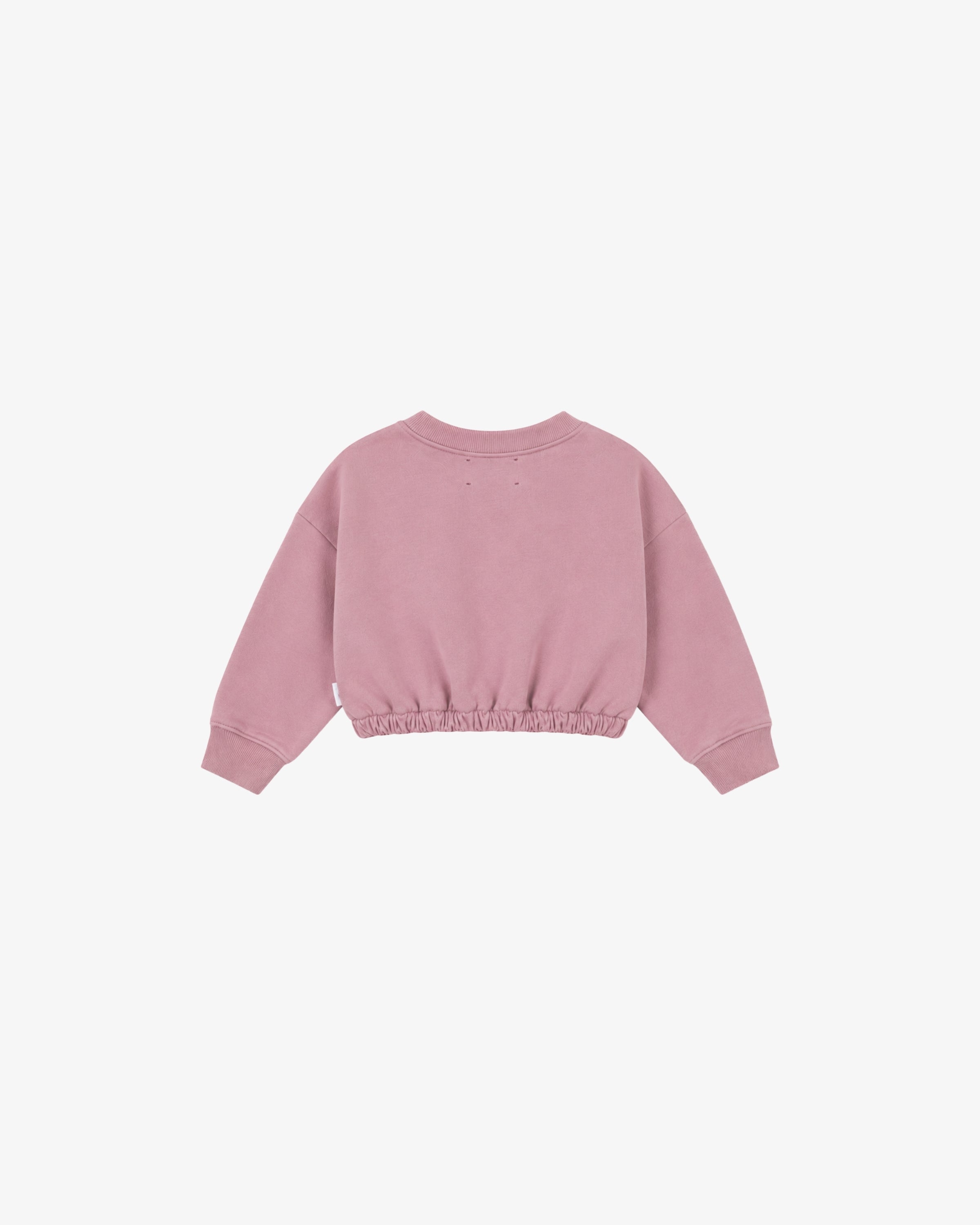 Conjunto deportivo crop con sudadera y shorts