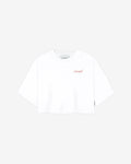Camiseta crop blanca