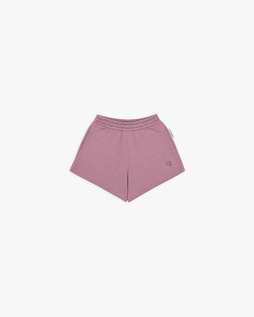 Conjunto deportivo crop con sudadera y shorts