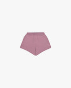 Conjunto deportivo crop con sudadera y shorts