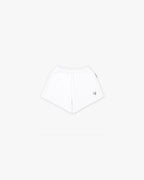 Conjunto deportivo crop con sudadera y shorts