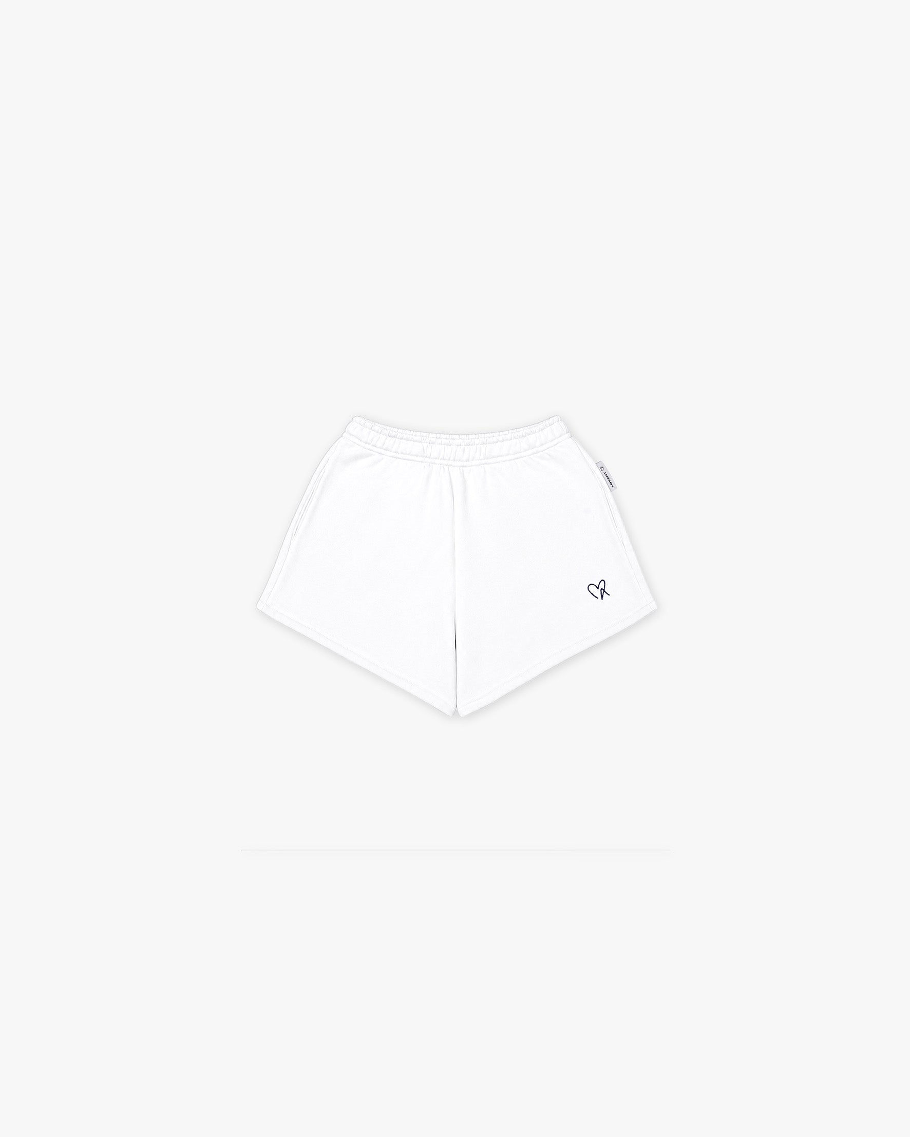 Conjunto deportivo crop con sudadera y shorts