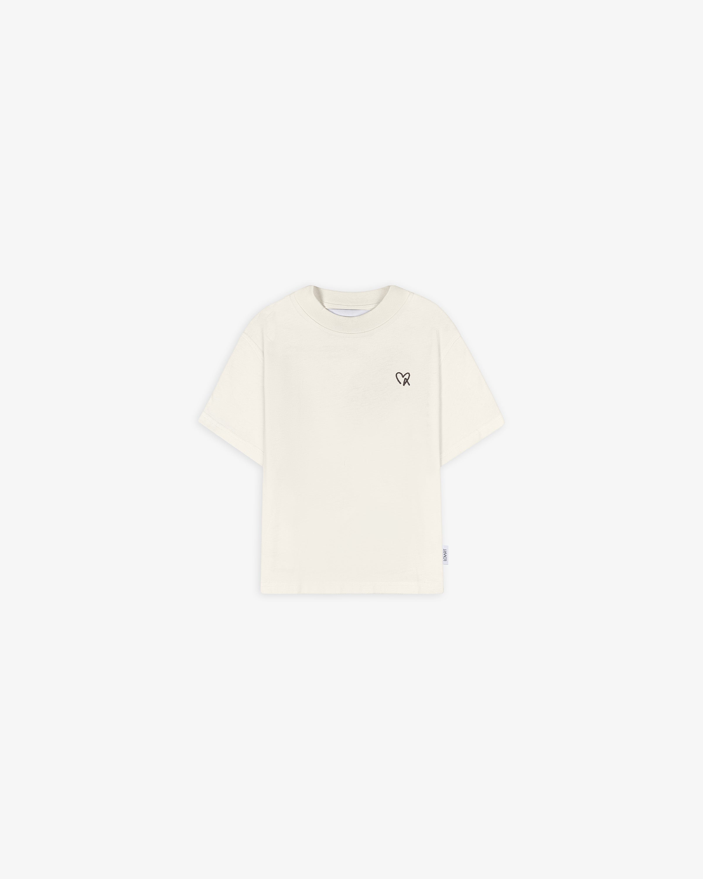 T-Shirt infantil blanca LA