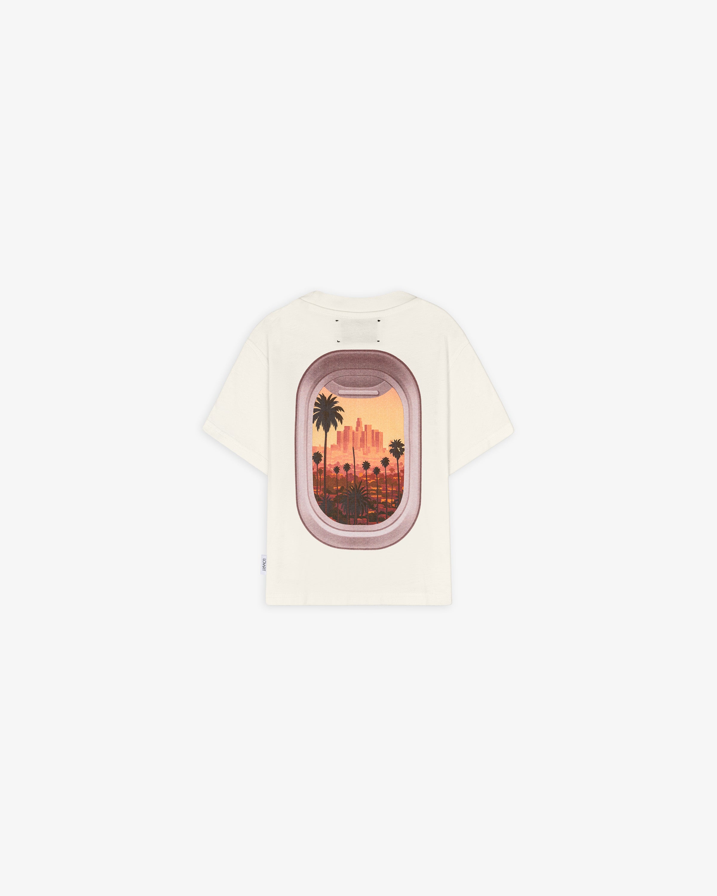 T-Shirt infantil blanca LA