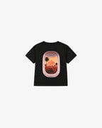 T-Shirt infantil negra LA