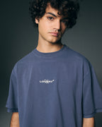 T-shirt gris efecto vintage, coche 293
