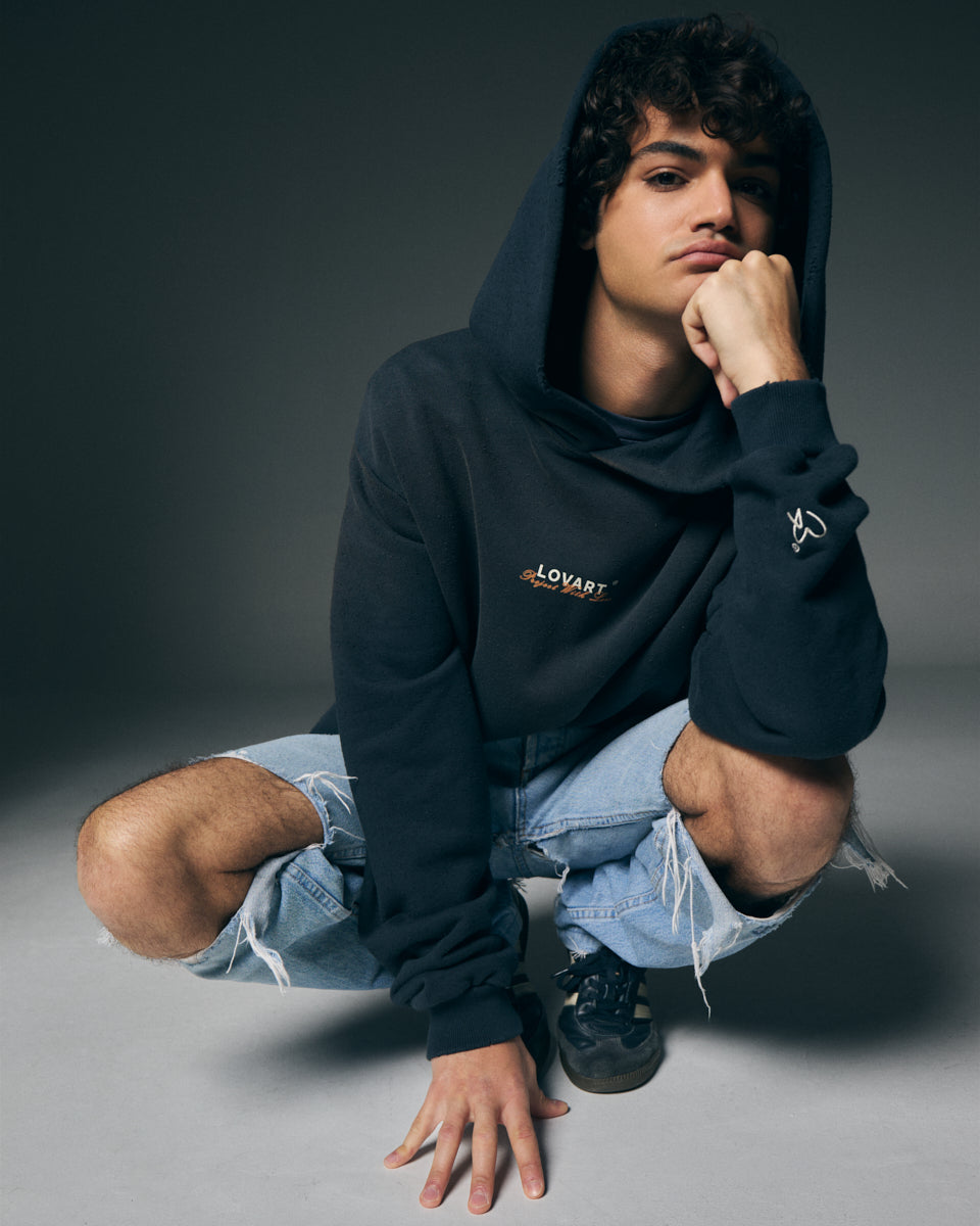 Hoodie con estampado Project With Love