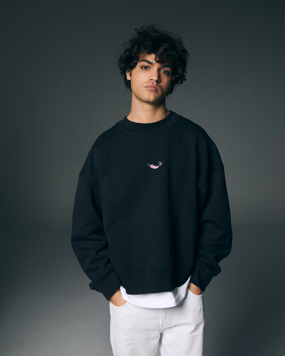 Sudadera negra chilli