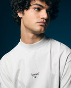 T-shirt blanca crinkle cerezas