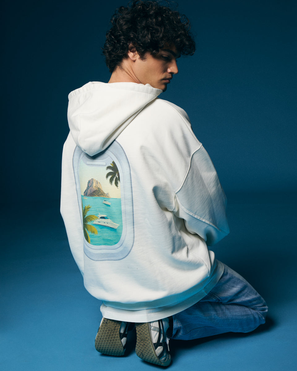 Hoodie blanco IBIZA
