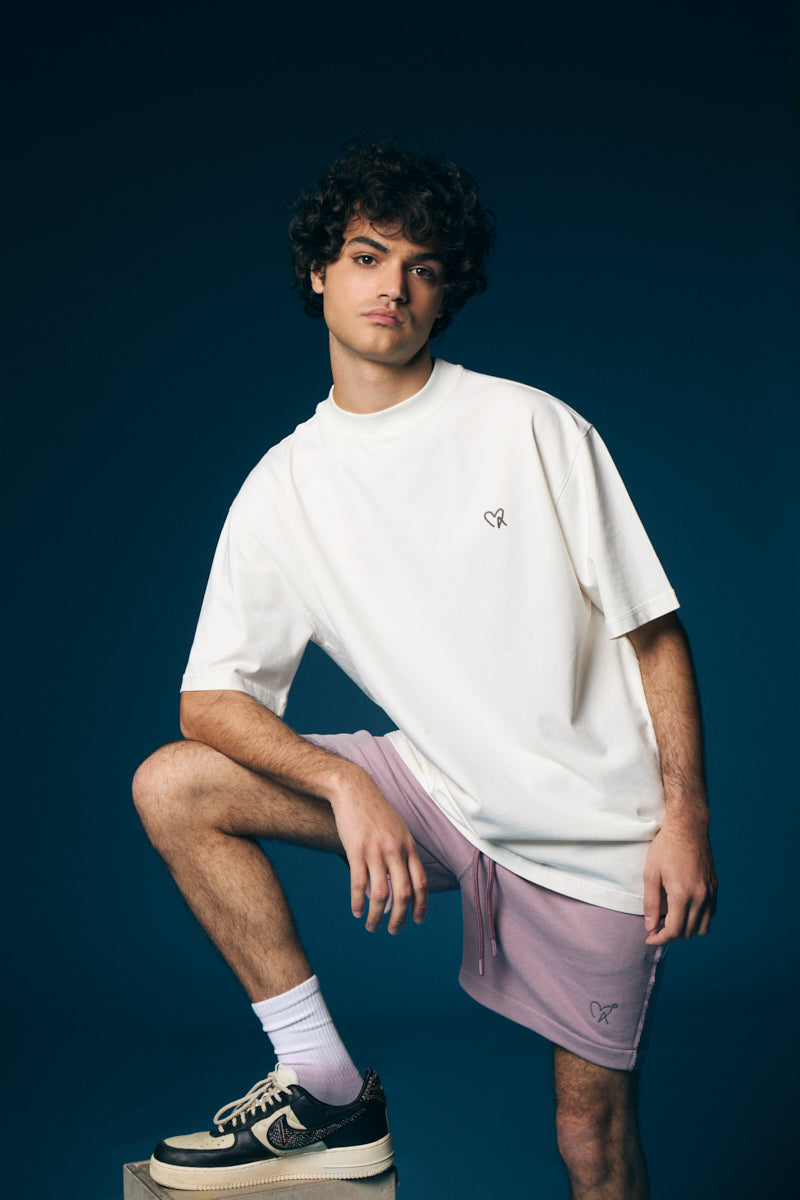 T-shirt blanca LA