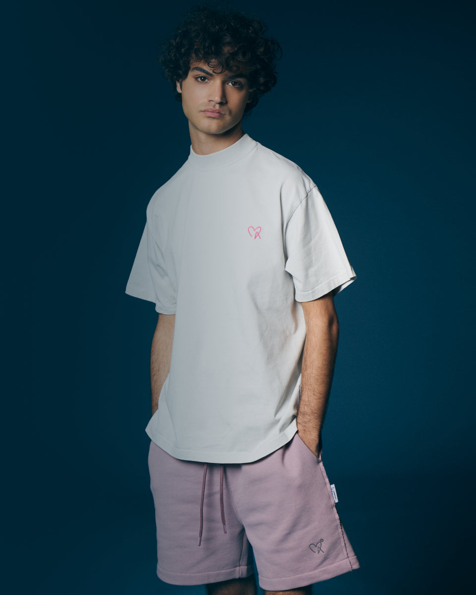 T-shirt blanca crinkle Project with Love