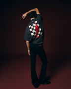 T-shirt negra Malagueta