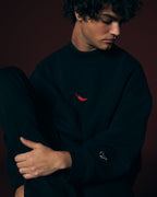 Sudadera negra chilli