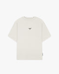 T-shirt blanca crinkle cerezas
