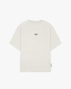 T-shirt blanca crinkle cerezas