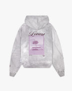 Hoodie gris efecto desgastado