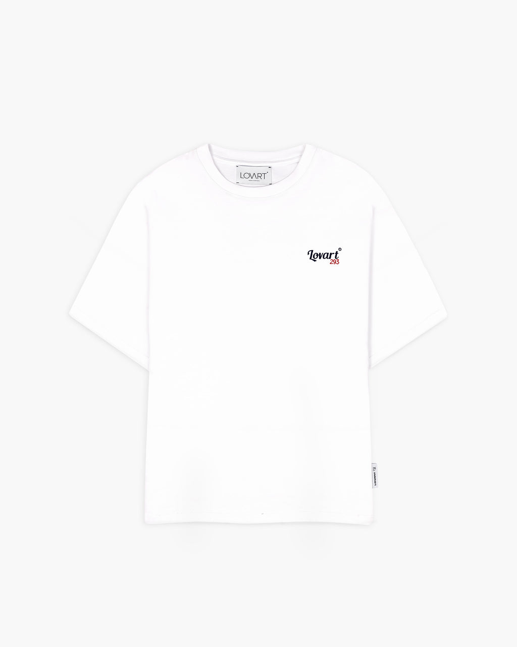 T-shirt blanca manga corta coche 293