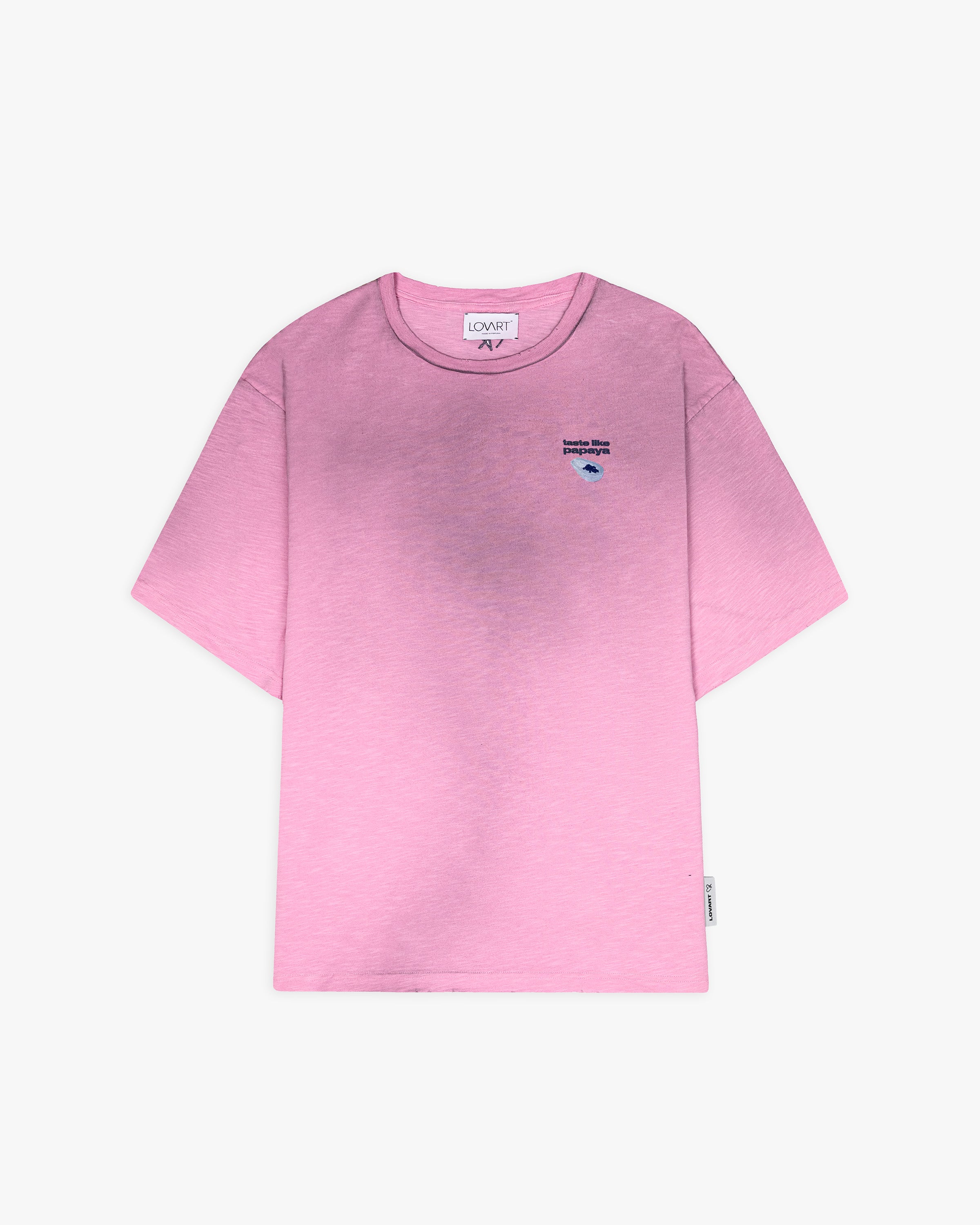 T-shirt rosa spray, taste like papaya