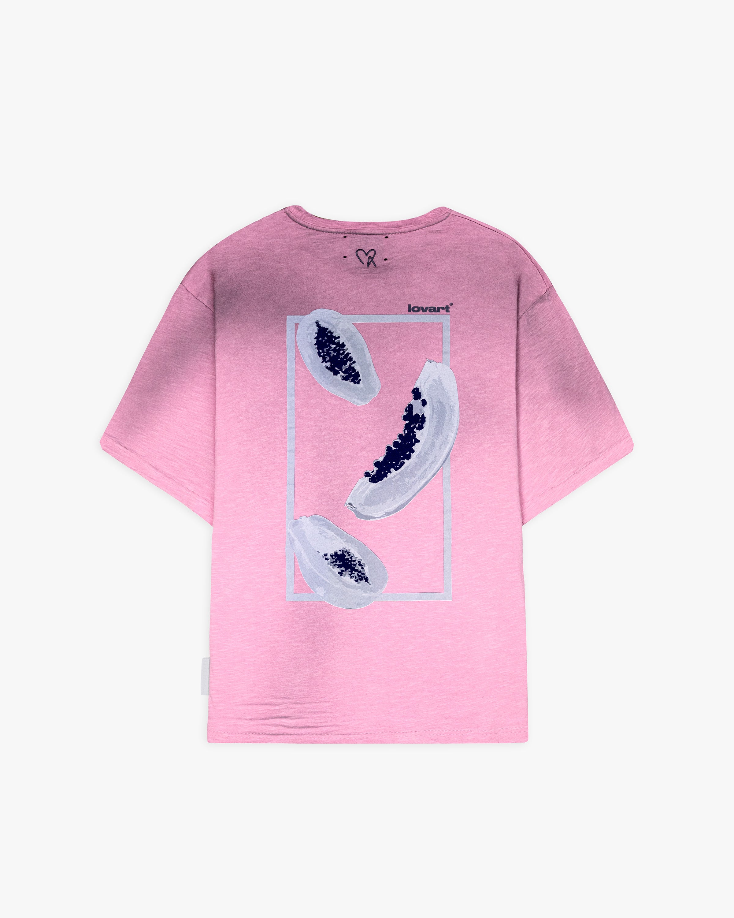 T-shirt rosa spray, taste like papaya