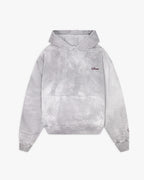 Hoodie gris efecto desgastado