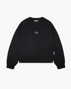Sudadera negra barco