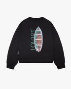 Sudadera negra barco
