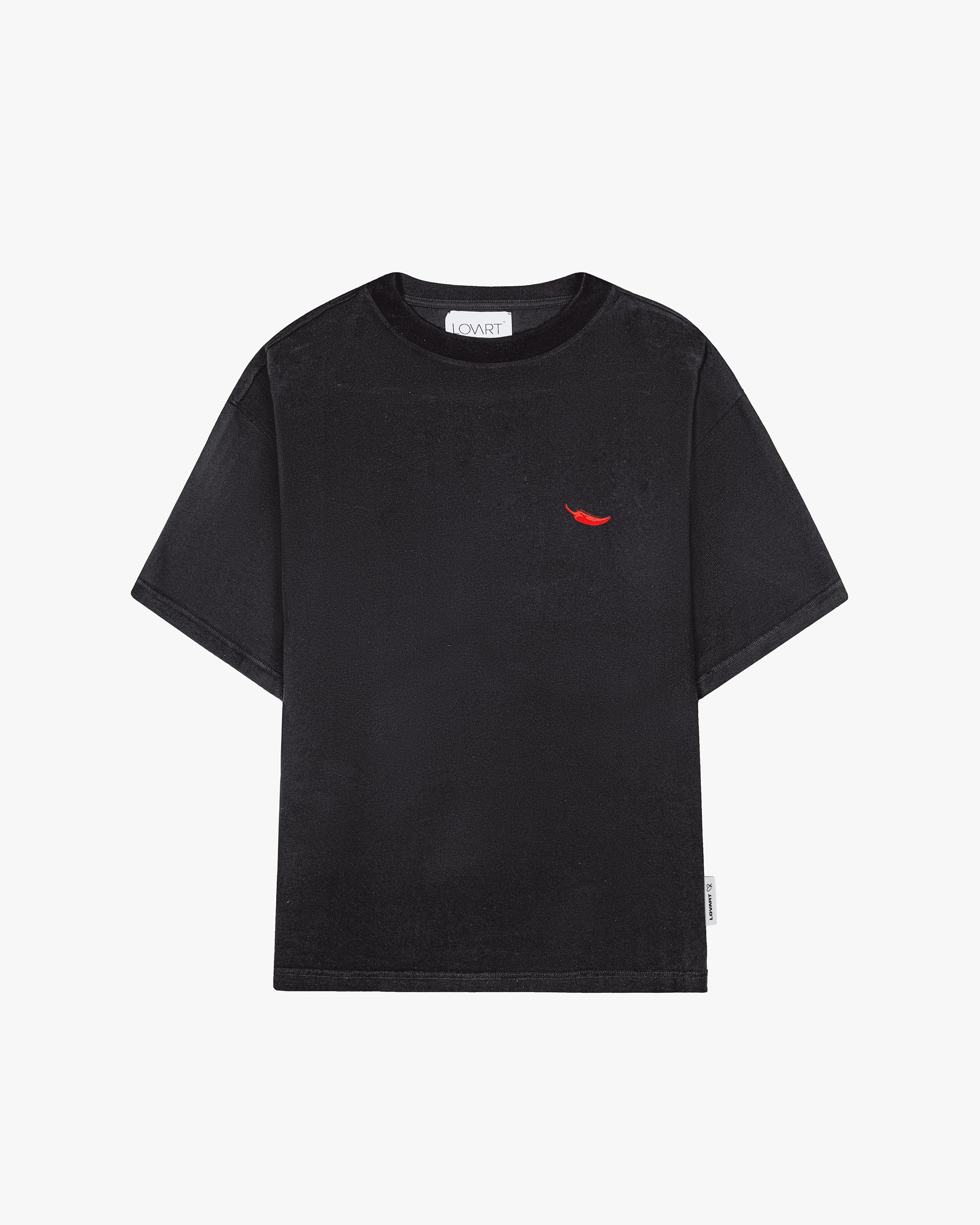 T-shirt negra Malagueta