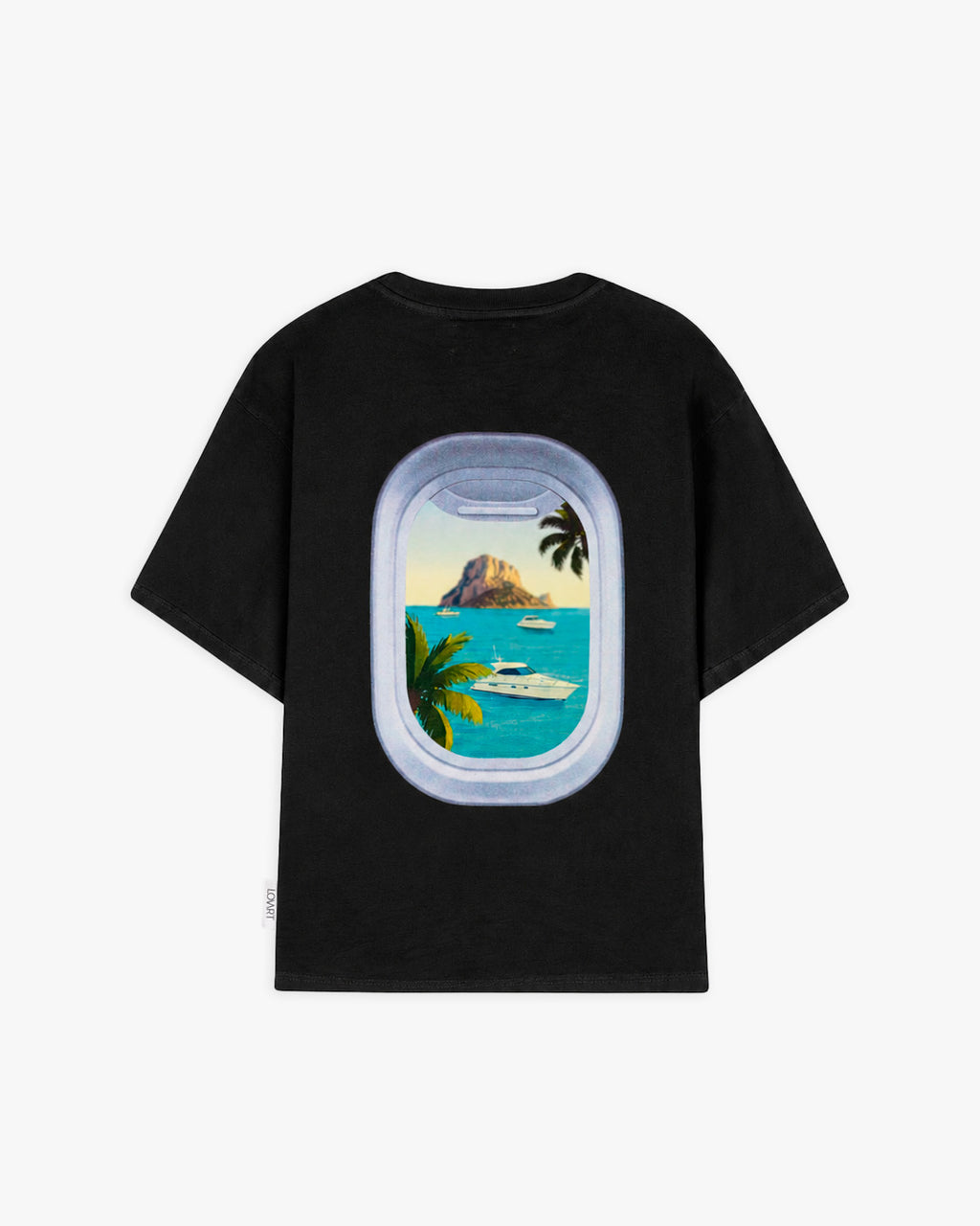 T-shirt negra IBIZA