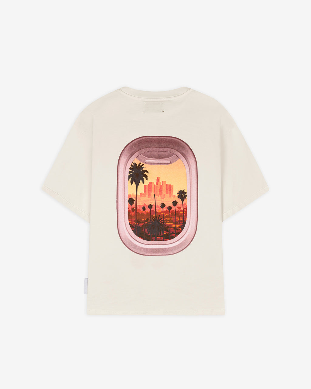 T-shirt blanca LA