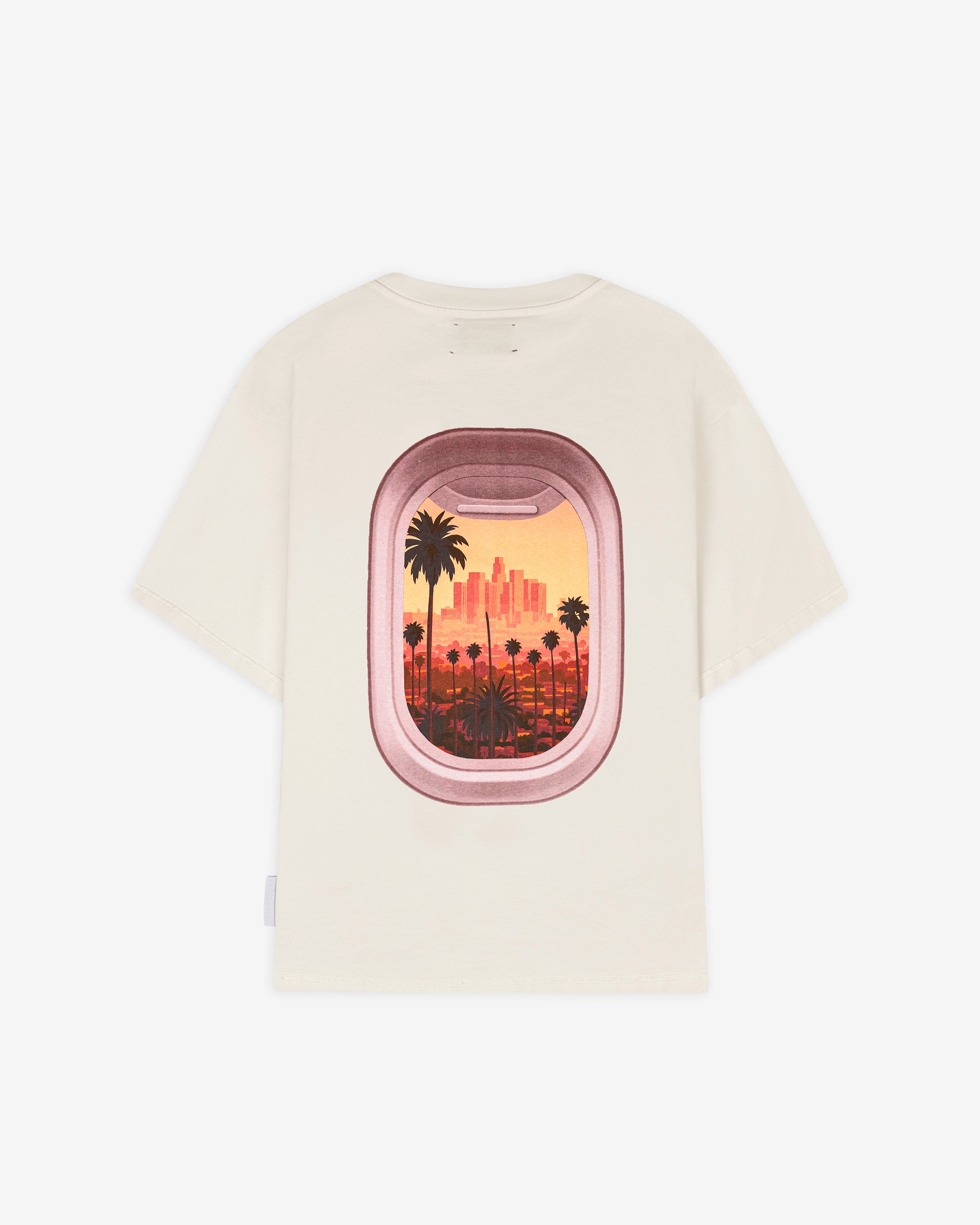 T-shirt blanca LA