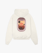 Hoodie blanco LA