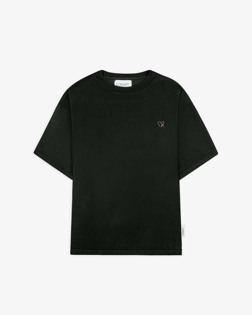 T-shirt negra LA
