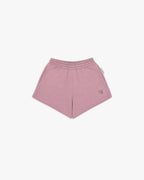 Conjunto deportivo crop con sudadera y shorts