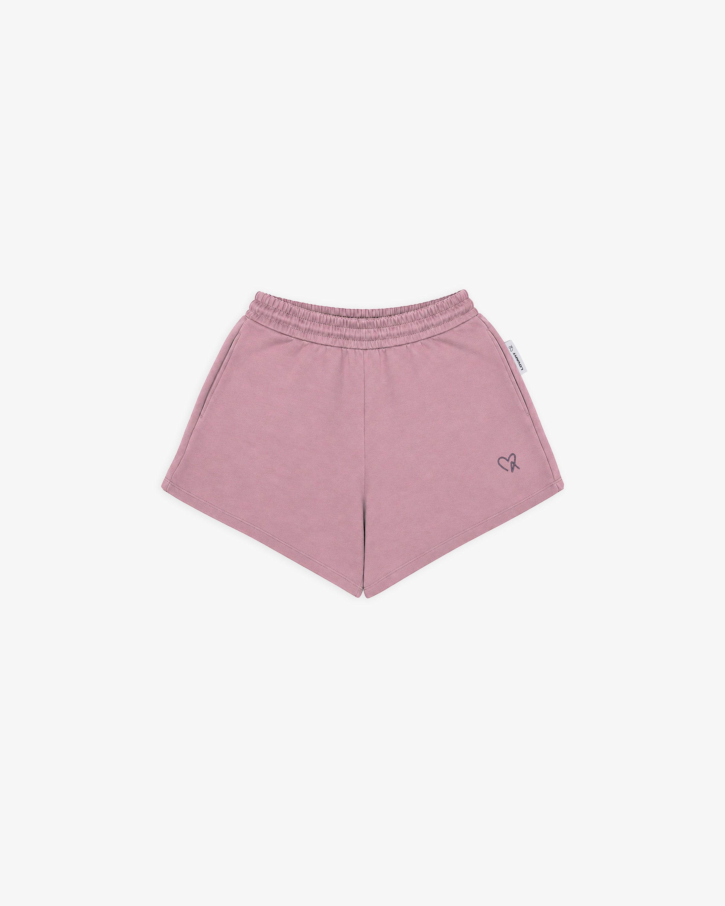Conjunto deportivo crop con sudadera y shorts