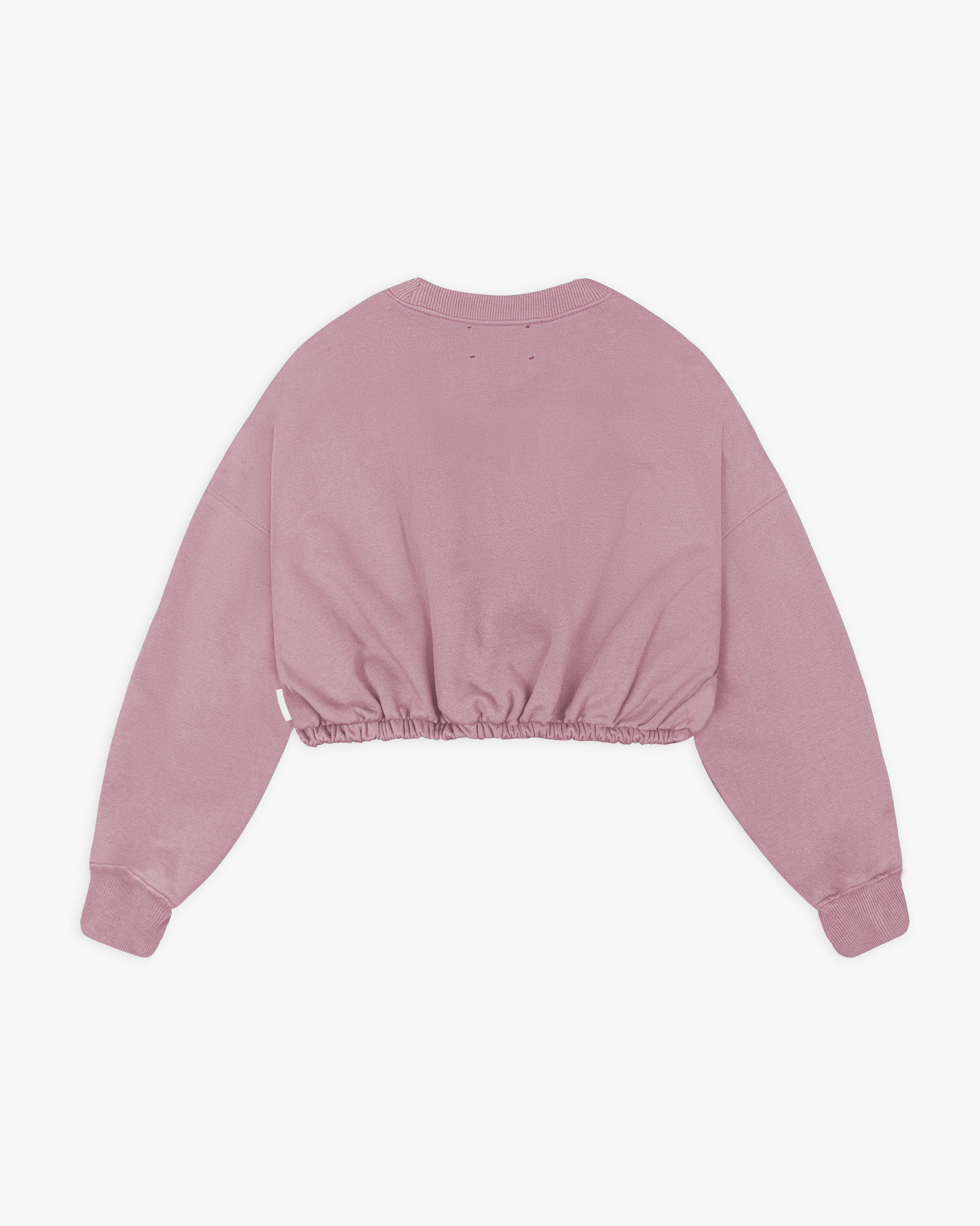 Conjunto deportivo crop con sudadera y shorts