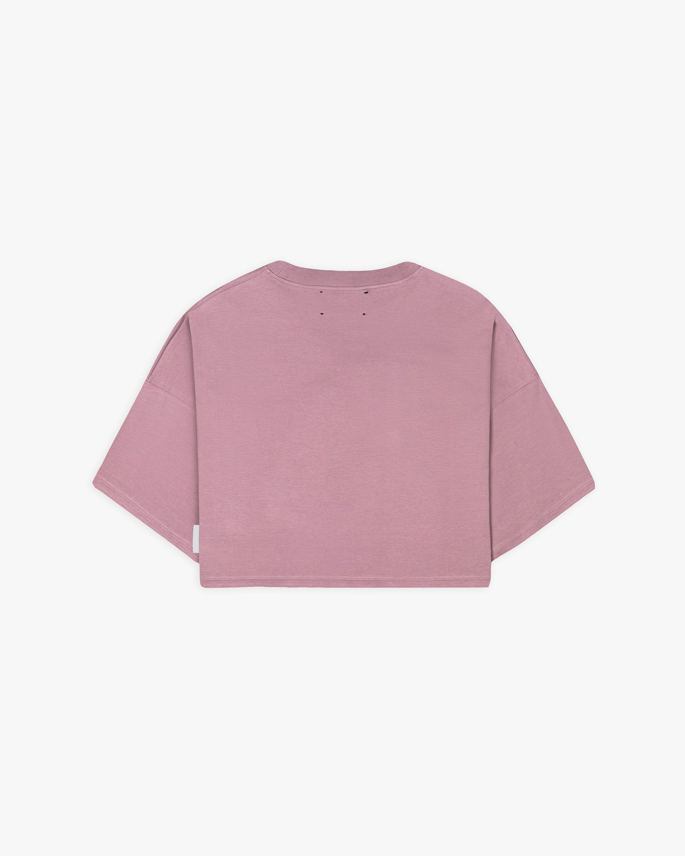 Camiseta crop violeta